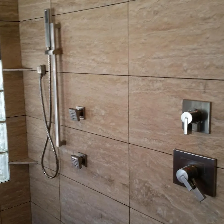 Shower fixture installation for Water Heater Replacement in Fishersville